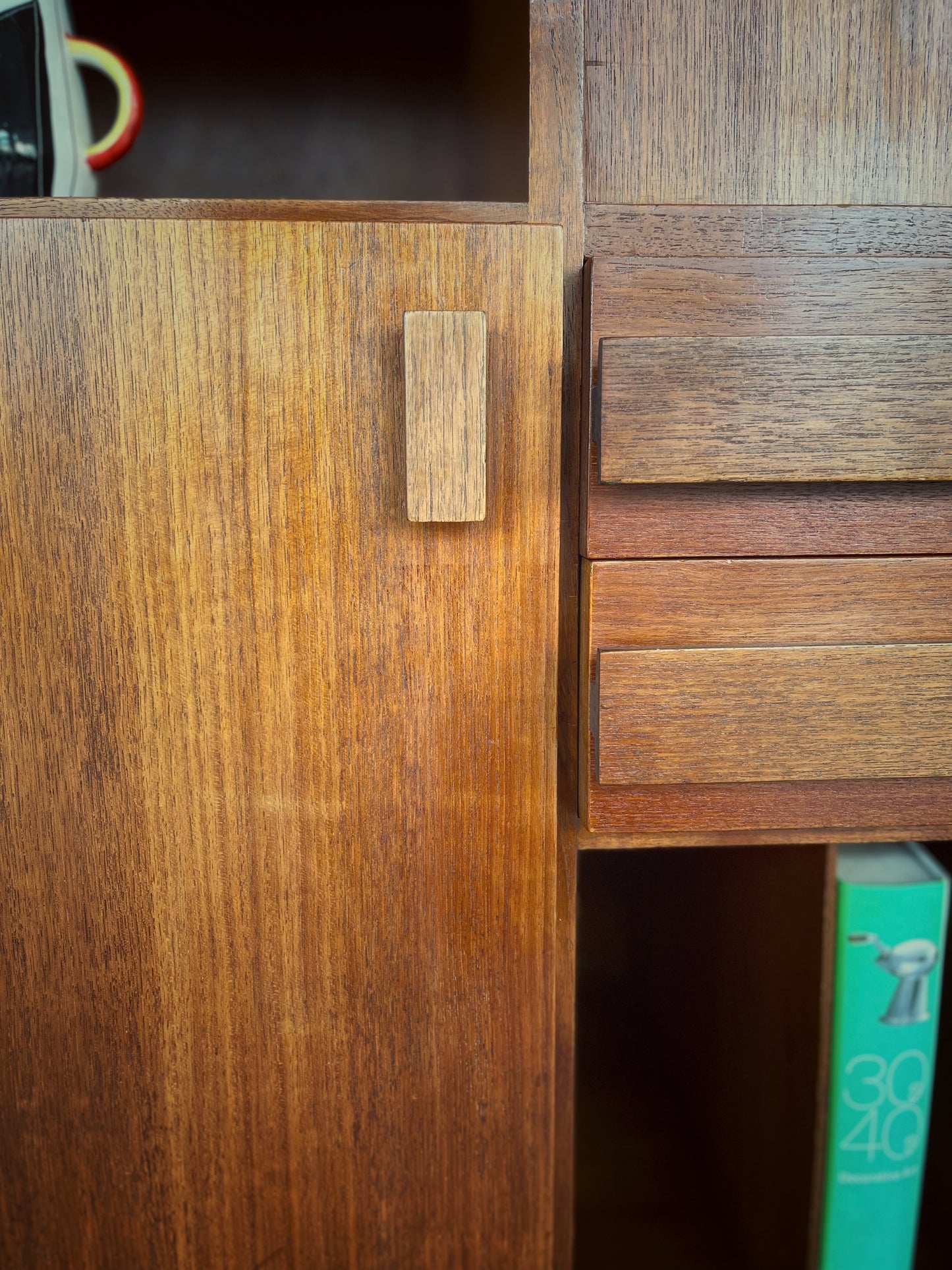 Highboard in legno anni ‘50 Italia