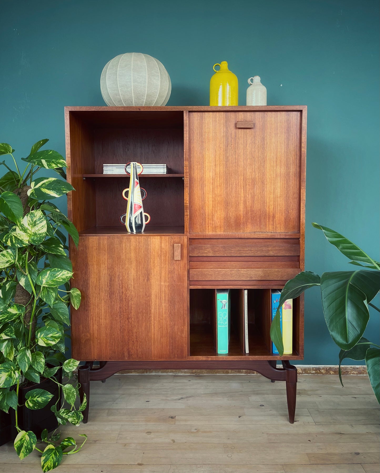 Highboard in legno anni ‘50 Italia